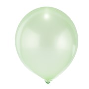 Baloni metalik 25cm, 50kom - sv.zelena