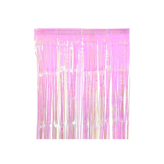 Vilinska kosa zavjesa l90cm h200cm iris/roza