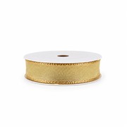 Traka Lurex 25mm/20m šampanj/zlatna