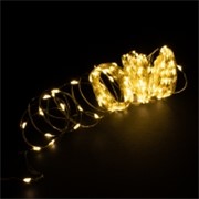 LED lampice niz/200L/20m WW