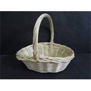 Košara oval 36x28x12/h10cm natur