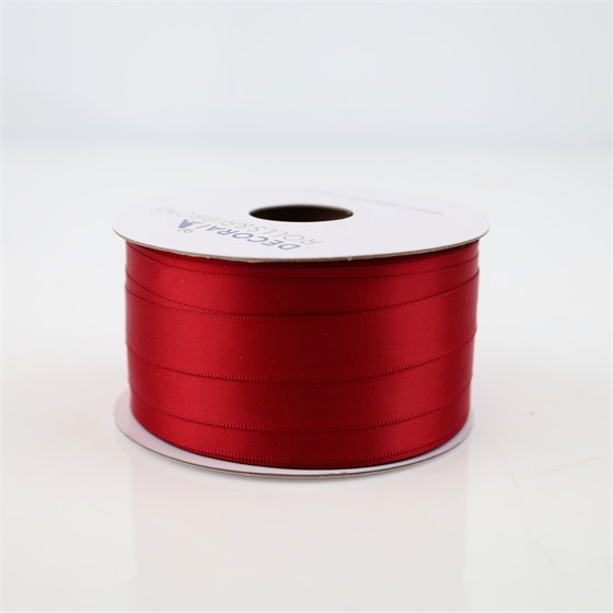 Traka saten 16mm/50m premium t.crvena 270
