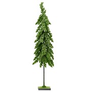 Bor na stalku glitter d25 h100cm zelena