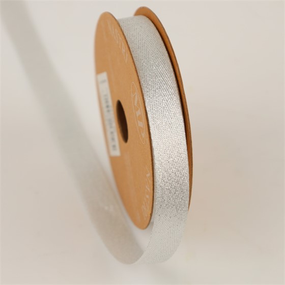 Traka fabulous 15mm/10m srebrna 40