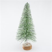 Bor iglice zasnježeni h38cm zeleni