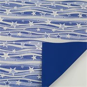 Arak kartopak Estrella zvjezdice 70x100cm 10kom plava/srebrna
