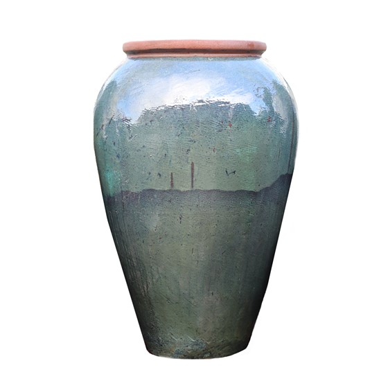 Keramička posuda - ćup glaziran h100 d55cm zeleni