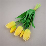 Tulipan buket x5 33cm žuta