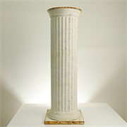 Stup - metal 33x33x96,5cm bijela