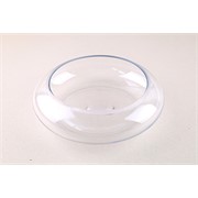 Staklo zdjela h7,5d24cm šlif