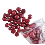 Pistile staklo 500g-metalik crvena