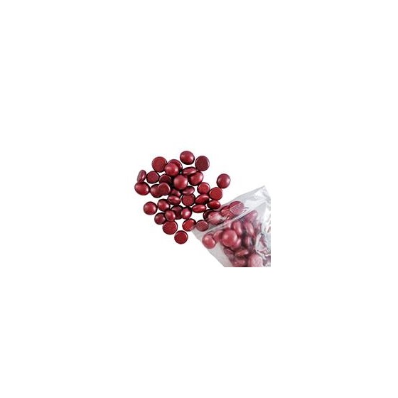 Pistile staklo 500g-metalik crvena