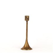 Svijećnjak metalni d8,5cm h24cm zlatna