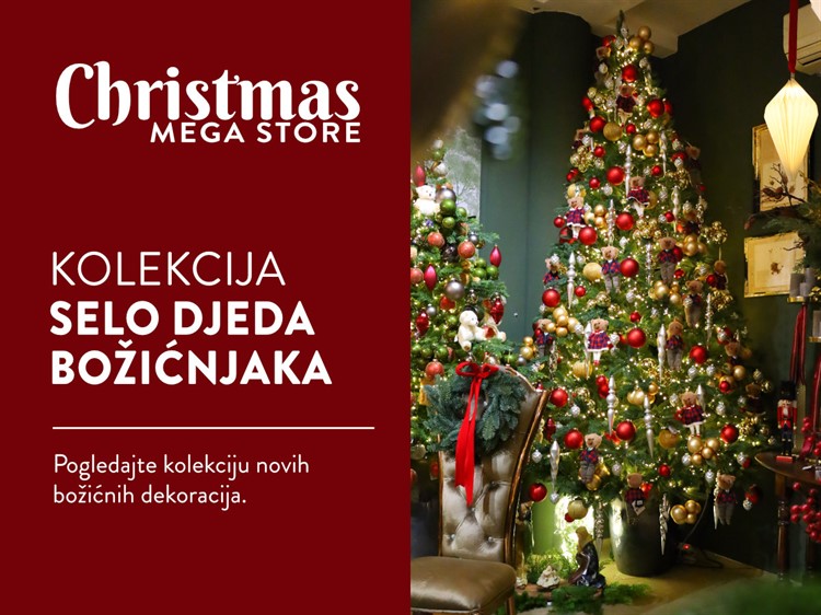 BOŽIĆNA KOLEKCIJA - SELO DJEDA BOŽIĆNJAKA