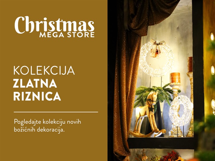 BOŽIĆNA KOLEKCIJA - ZLATNA RIZNICA