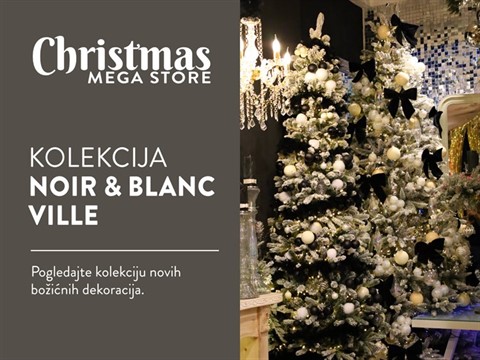 BOŽIĆNA KOLEKCIJA - NOIR & BLANC VILLE