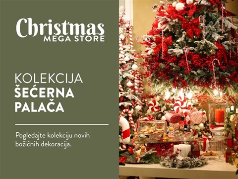 BOŽIĆNA KOLEKCIJA - ŠEĆERNA PALAČA